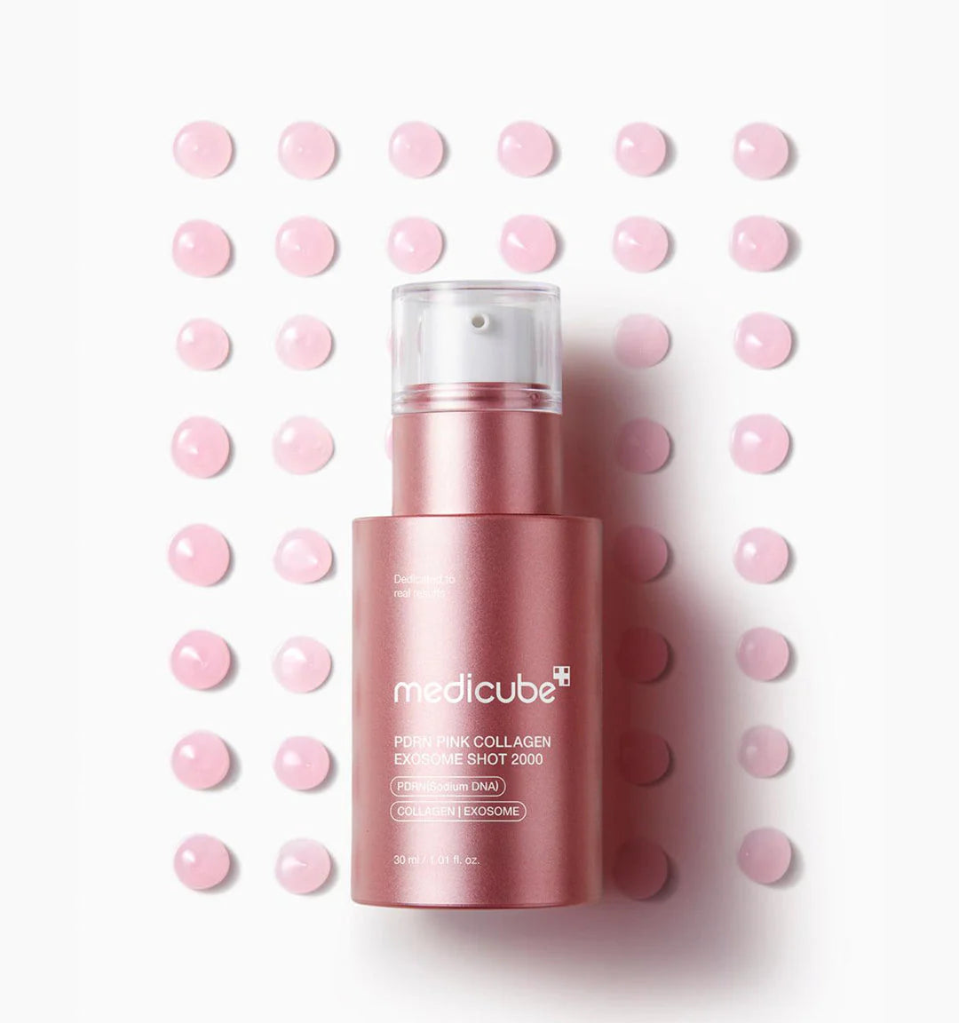 Medicube PDRN Pink Collagen exosome shot ampoule